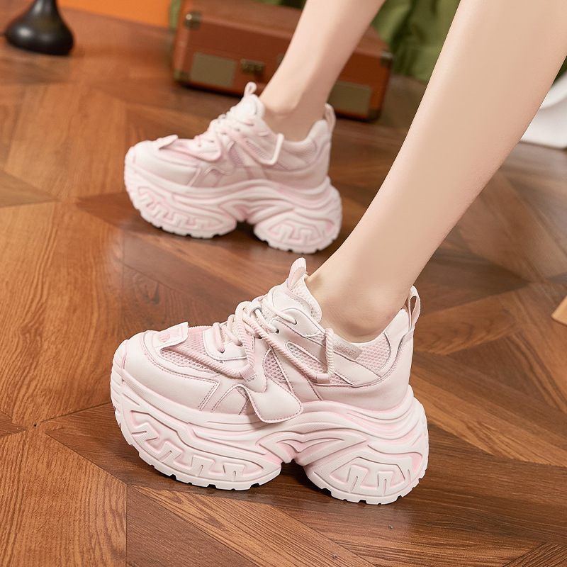 Shoe Brush - 여성용 여름 신상 키높이 슈즈, 두꺼운