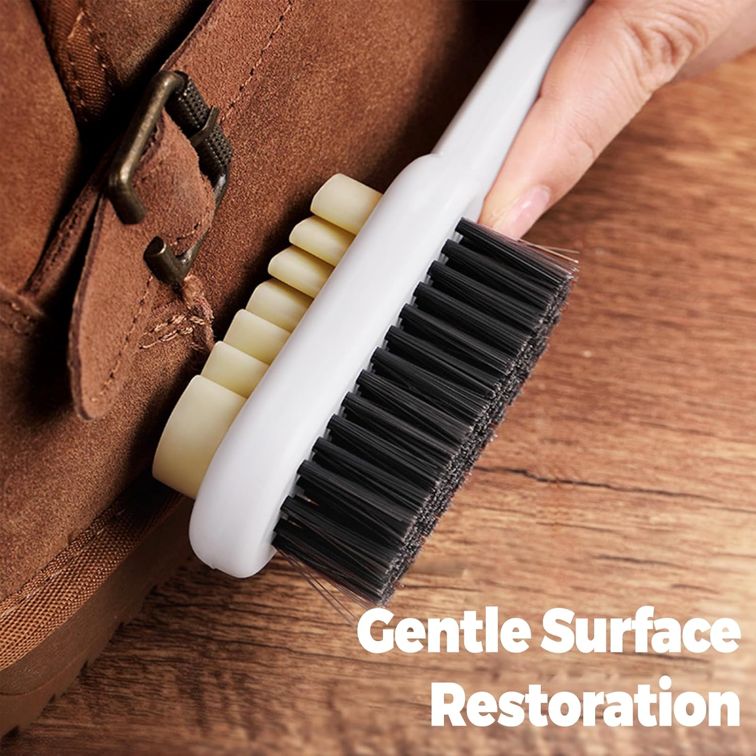 Shoe Cleaning Brush - 1pc 스웨이드 청소 브러시, 긴 손잡이