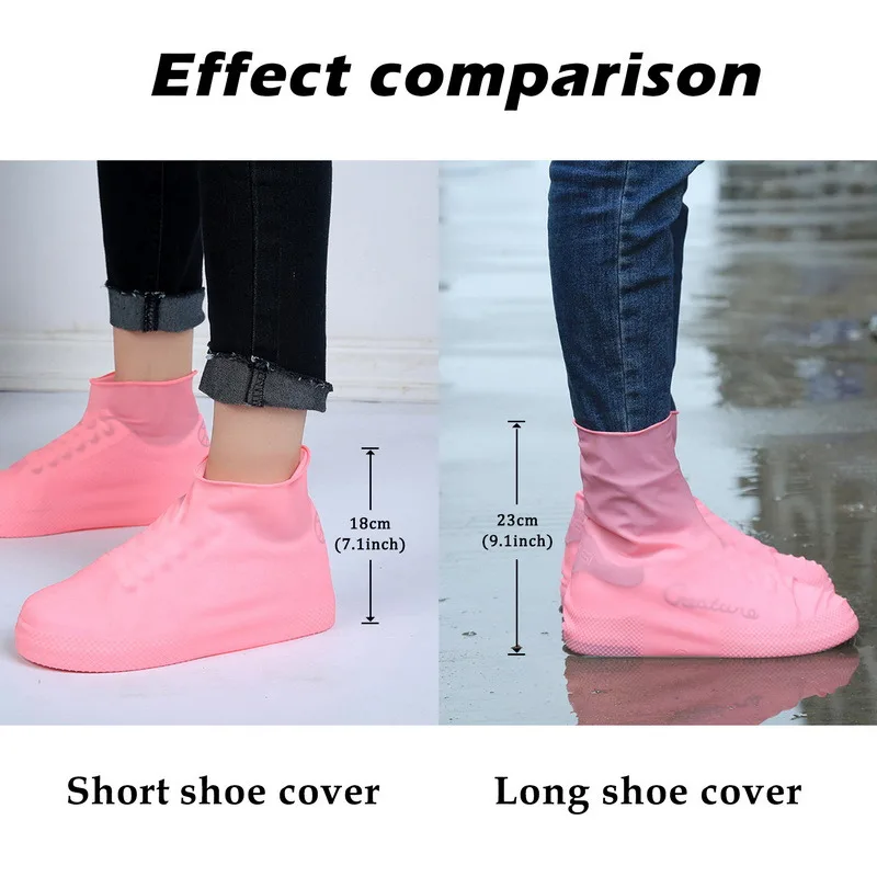 남녀공용 방수 신발 커버, 재사용 가능한 장화, 실리콘 - Sneaker Protector 리뷰 및 가격