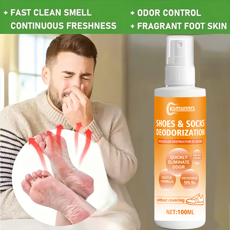 발 냄새 제거 스프레이, 신발 및 양말용 탈취제, 오래 - Sneaker Care Spray 리뷰 및 가격