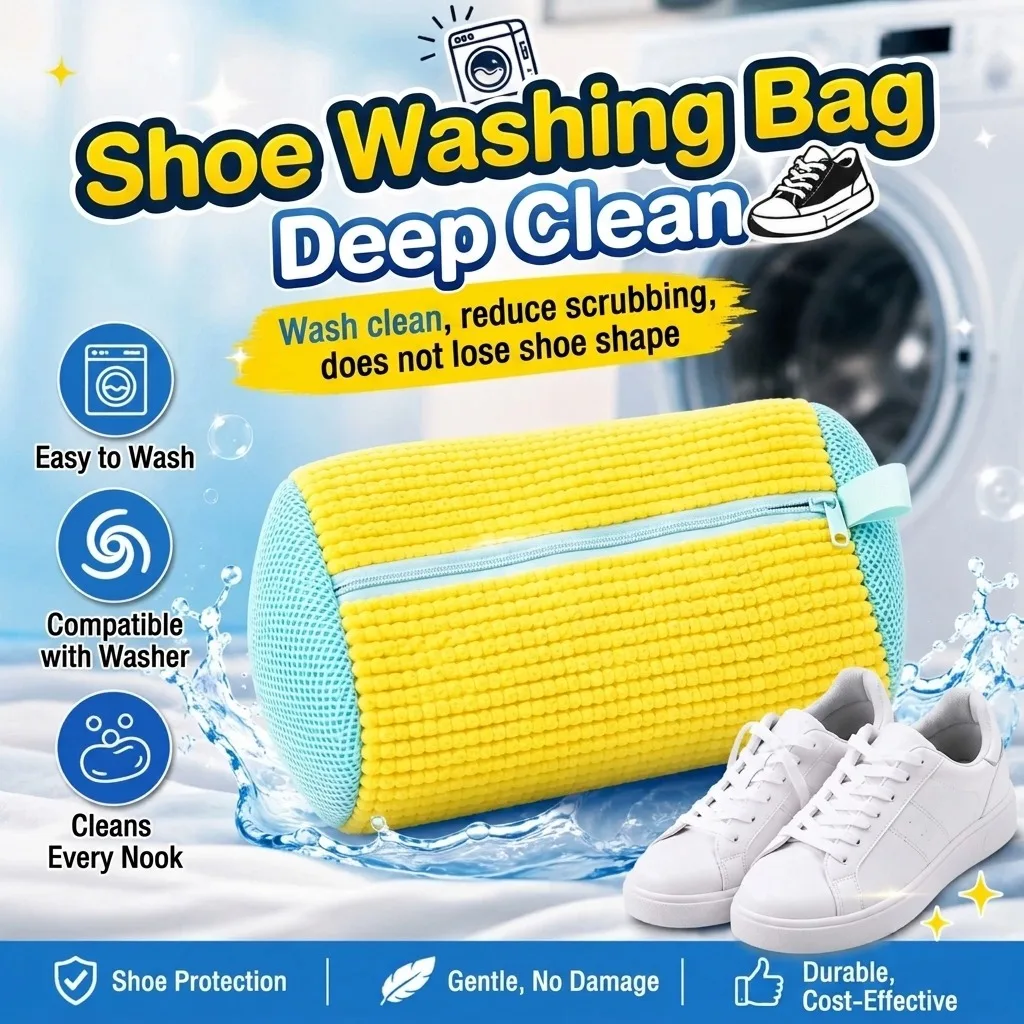 플러피 파이버 360 °   신발 세탁용 주머니 - 재 - Shoe Cleaner 리뷰 및 가격