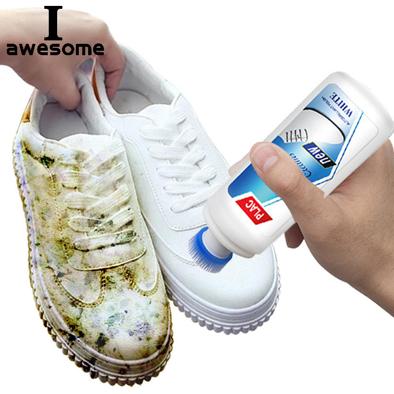 iawesome 흰색 신발 클리너 폴란드어 청소 도구  - Leather Shoe Polish 리뷰 및 가격