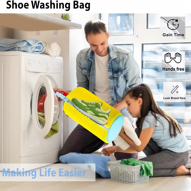 1/2/4개입 신발 세탁기용 가방, 액체 세제용 신발  - Shoe Cleaning Brush 리뷰 및 가격